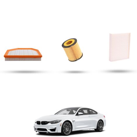 Kit Tagliando 4 filtri compatibile con BMW Serie 4 (F32, F33, F36, F82) M4 338kw dal 2017 (1/5)
