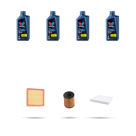 Kit tagliando 3 FILTRI e 4L OLIO compatibile con Fiat Linea (110) 1.4 Turbo 88kw dal 2007 (1/5)