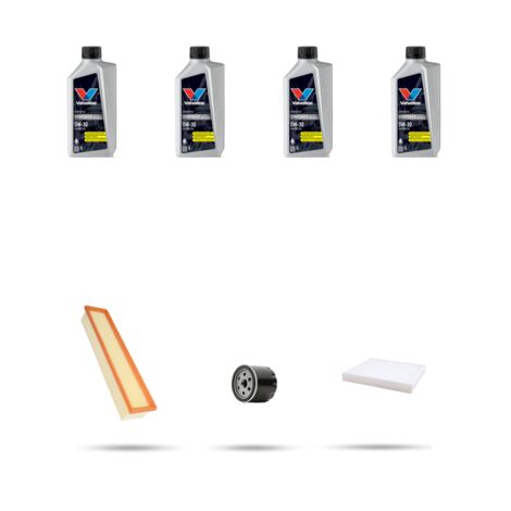 Kit tagliando 3 FILTRI e 4L OLIO compatibile con Dacia Dokker 1.6 MPI 61kw dal 2012 (1/5)