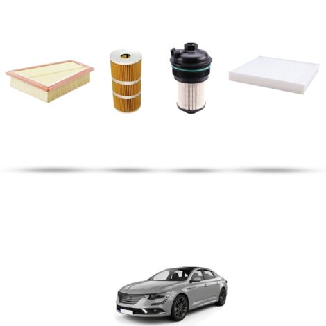 Kit tagliando 4 filtri compatibile con Renault Talisman 1.7 Blue Dci 110kw Dal 2018 (1/5)