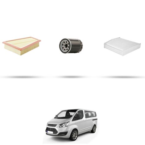 Kit tagliando 3 filtri compatibile con Ford Tourneo Custom 1.0 EcoBoost PHEV 92kw dal 2020 (1/4)