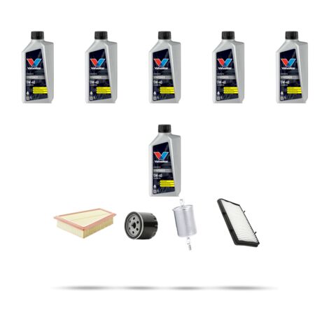 Kit tagliando 4 FILTRI e 6L OLIO compatibile con Renault Trafic II 2.0 16v 88kw dal 2001 (1/5)