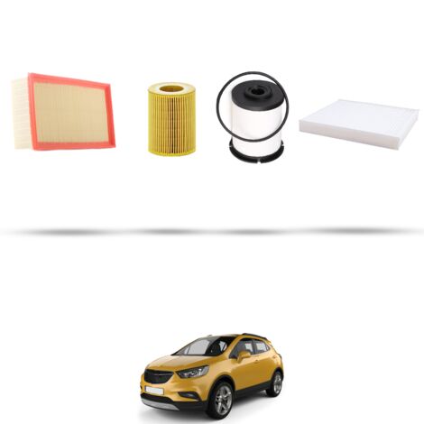 Kit tagliando 4 filtri compatibile con Opel Mokka Mokka X 1.7 CDTI 96kw Dal 2012 (1/5)