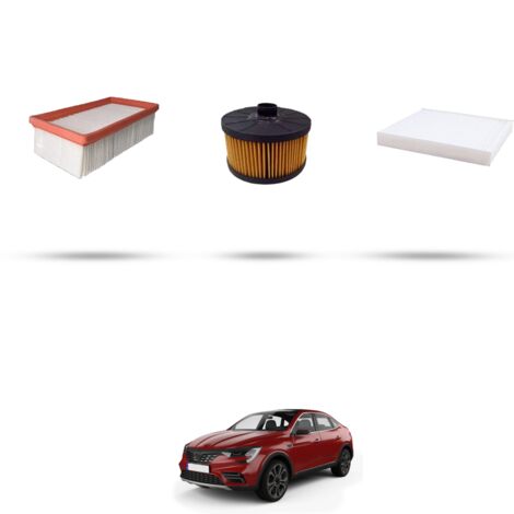 Kit tagliando 3 filtri compatibile con Renault Arkana 1.3 TCE 150 110Kw dal 2019 (1/4)