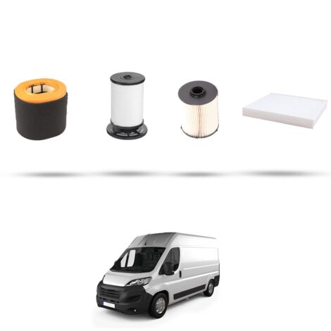 Kit tagliando 4 filtri compatibile con Fiat Ducato 2.2 D 132kw dal 2021