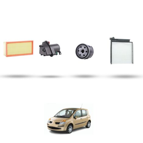 Kit tagliando 4 filtri compatibile con Renault Modus / Grand Modus 1.5 DCI 55kw Dal 2010 (1/5)