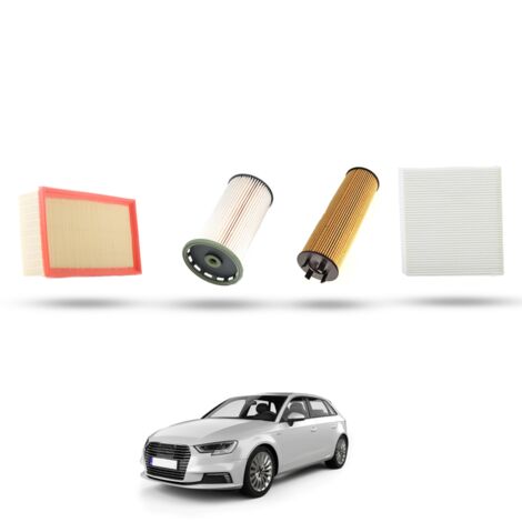 Kit Tagliando 4 filtri compatibile con Audi A3 (8YA,8YS) 40 TDI 147kw Dal 2020 (1/5)