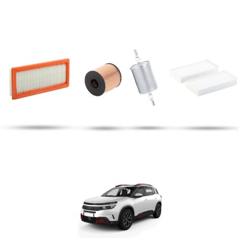 Kit tagliando 4 filtri compatibile con Citroen C5 Aircross 1.6 Thp 16v 120kw dal 2019 (1/4)