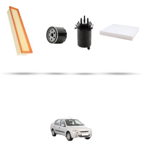 Kit tagliando 4 filtri compatibile con Renault Thalia 1.5 dci 48kw Dal 2002 (1/5)