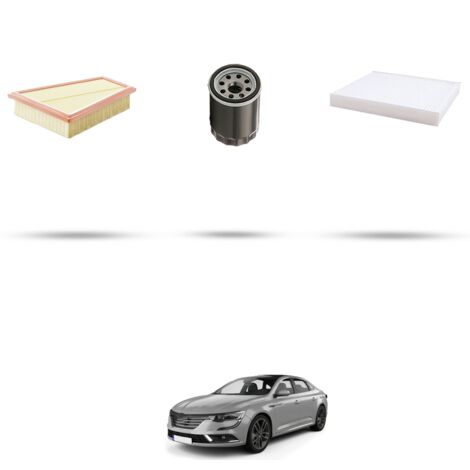 Kit tagliando 3 filtri compatibile con Renault Talisman 1.8 TCE 165kw Dal 2018 (1/4)