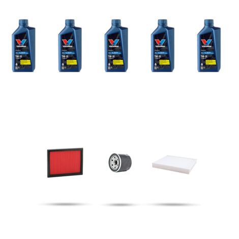 Kit tagliando 3 FILTRI e 5L OLIO compatibile con Infiniti FX 37 235kw dal 2008 (1/5)