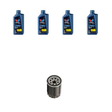 Kit filtro olio e 4L compatibile con Citroen C4 Cactus 1.2 Puretech 55kw dal 2014 (1/3)