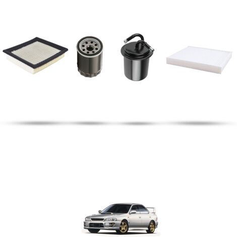 Kit tagliando 4 filtri compatibile con Subaru Impreza II 2.0 R 118kw dal 2005 (1/5)