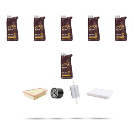 Kit tagliando 4 FILTRI e 6L OLIO compatibile con Renault Clio II 2.0 16v 132kw Dal 2003 (1/5)