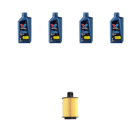 Kit filtro olio e 4L compatibile con Opel Combo D 1.3 CDTI 66kw Dal 2012 (1/3)