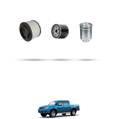 Kit tagliando 3 filtri compatibile con Mazda BT-50 2.5 105kw dal 2006 (1/4)