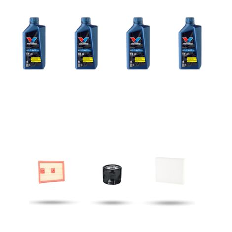 Kit tagliando 3 FILTRI e 4L OLIO compatibile con Vw Golf VII (5G1/BA5) 1.4 TSI 110kw Dal 2014 (1/5)