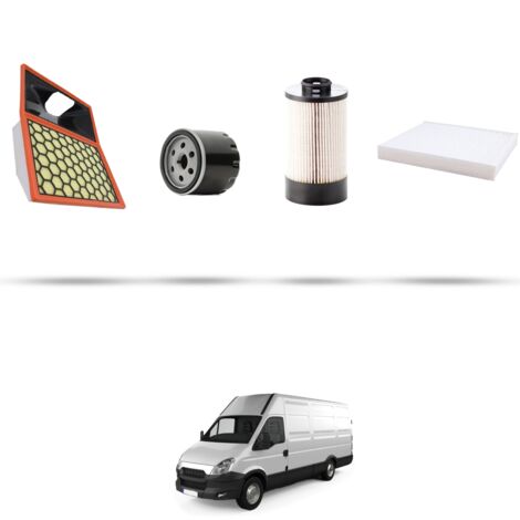 Kit tagliando 4 filtri compatibile con Iveco Daily V 35C 13 93kw dal 2011 (1/5)