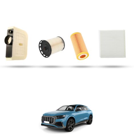 Kit Tagliando 4 filtri compatibile con Audi Q8 (4M) 50 TDI 210kw dal 2018 (1/5)