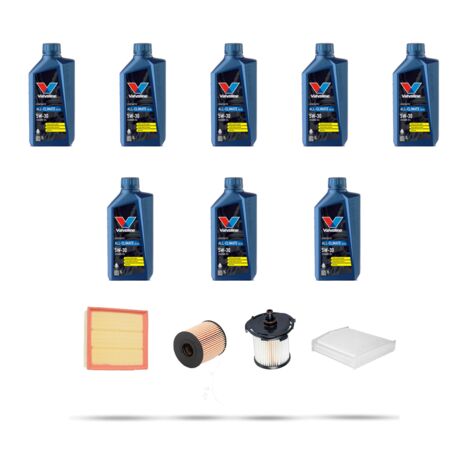 Kit tagliando 4 FILTRI e 8L OLIO compatibile con Ford Transit Custom 2.2 Tdci 114kw Dal 2012 (1/5)