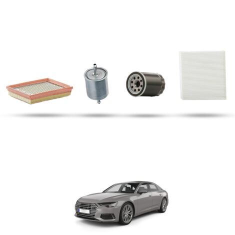 Kit Tagliando 4 filtri compatibile con Audi A6 (C5) 4.2 v8 RS6 331kw dal 2002 (1/5)