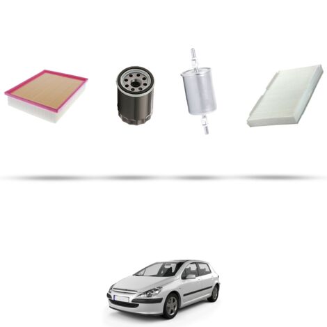 Kit tagliando 4 filtri compatibile con Peugeot 307 2.0 16V 100kw dal 2003 (1/5)