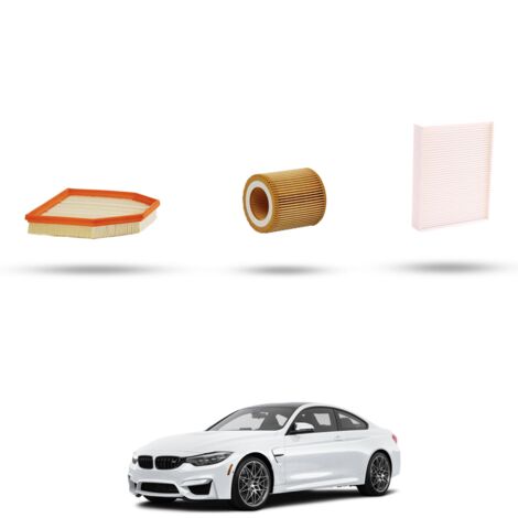 Kit Tagliando 4 filtri compatibile con BMW Serie 4 (F32, F33, F36, F82) M4 317kw dal 2014 (1/5)