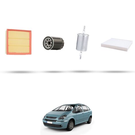Kit tagliando 3 filtri compatibile con Citroen Xsara Picasso 1.8I 16v 85kw dal 2000 al 2010 (1/5)