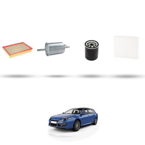 Kit tagliando 4 filtri compatibile con Renault Laguna III 3.5 24V 175Kw dal 2008 (1/5)