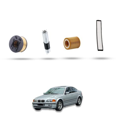 Kit Tagliando 4 filtri compatibile con BMW Serie 3 (E46) 316 Ti compact 85kw dal 2001 (1/5)