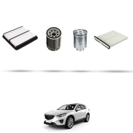 Kit tagliando 4 filtri compatibile con Mazda Cx-5 (KE) 2.2 Skyactiv-D 110kw dal 2012 (1/5)