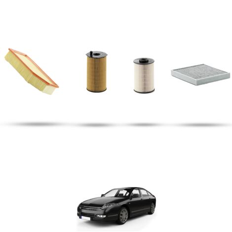 Kit tagliando 4 filtri compatibile con Citroen C6 2.7 hdi 150kw dal 2005 (1/5)