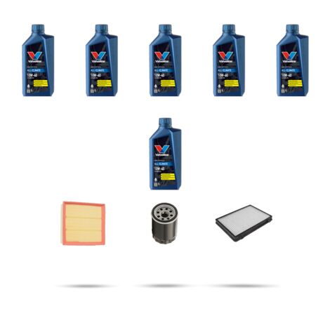 Kit tagliando 3 FILTRI e 6L OLIO compatibile con Land Rover Freelander I (L314) 2.5 V6 130kw dal 2000 (1/5)