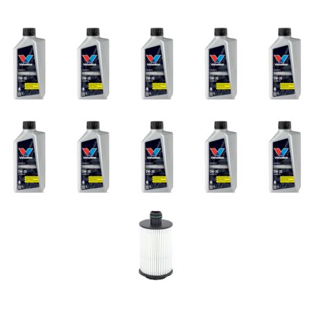 Kit filtro olio e 10L compatibile con Land Rover Defender (L663) 3.0 P300 MHEV 221kw dal 2020 (1/3)