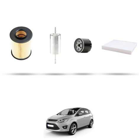 Kit tagliando 3 filtri compatibile con Ford C-Max II 1.6 LPG 88kw dal 2012 (1/5)