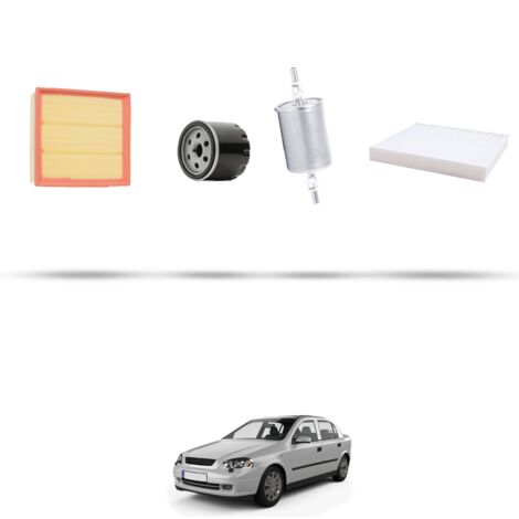 Kit tagliando 4 filtri compatibile con Opel Astra G 1.4 16V 66kw dal 1998 (1/5)