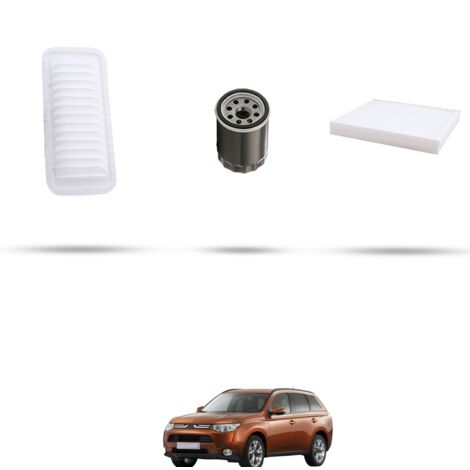 Kit tagliando 3 filtri compatibile con Mitsubishi Outlander III 2.4 123kw dal 2012 (1/4)