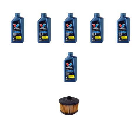 Kit filtro olio e 6L compatibile con Renault Arkana 1.3 TCE 160 EDC 116Kw dal 2021 (1/3)