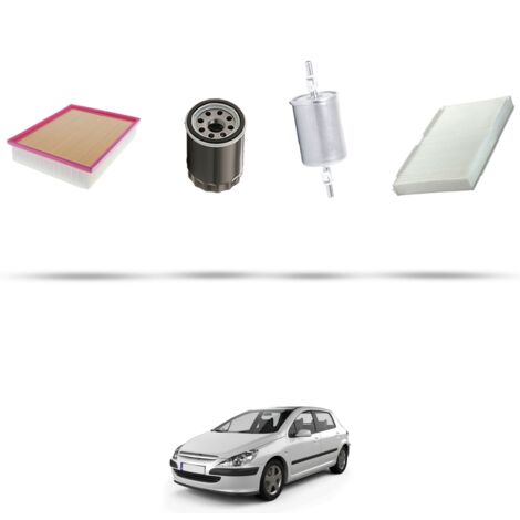 Kit tagliando 4 filtri compatibile con Peugeot 307 2.0 16V 132kw dal 2003 (1/5)
