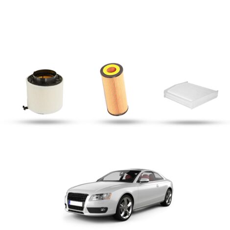 Kit Tagliando 3 filtri compatibile con Audi A5 (8T3,8F7,8TA) 3.0 TFSI 245kw dal 2009 (1/4)