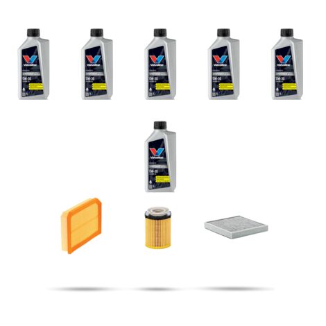 Kit tagliando 3 FILTRI e 6L OLIO compatibile con Mercedes GLA (H247) 250 165kw Dal 2020 (1/5)