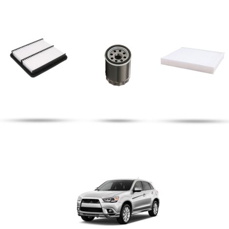 Kit tagliando 0 filtri compatibile con Mitsubishi Outlander II (CWW) 3.0 MIVEC 162kw dal 2006 (1/4)