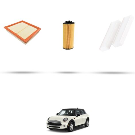 Kit tagliando 3 filtri compatibile con Mini III (F54,F55,F56,F57,F60) 1.2 75kw Dal 2014 (1/4)
