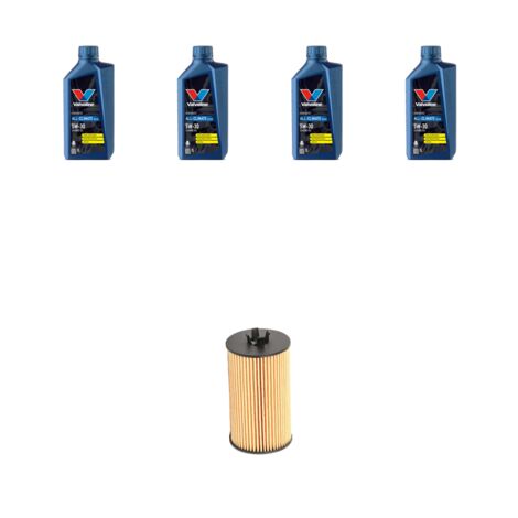 Kit filtro olio e 4L compatibile con Opel Corsa E (X15) 1.2 51kw Dal 2014 (1/3)