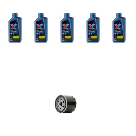 Kit filtro olio e 5L compatibile con Renault Fluence 1.6 16v 78kw Dal 2010 (1/3)