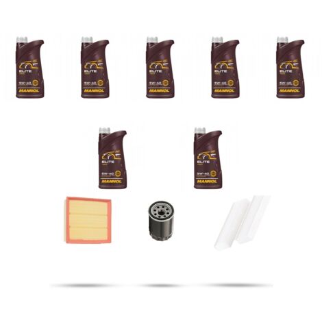 Kit tagliando 3 FILTRI e 7L OLIO compatibile con Nissan Navara (D40) 4.0 198kw Dal 2005 (1/4)
