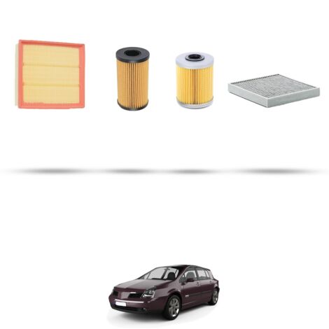 Kit tagliando 4 filtri compatibile con Renault Vel Satis 2.0 dci 110kw Dal 2006 (1/5)