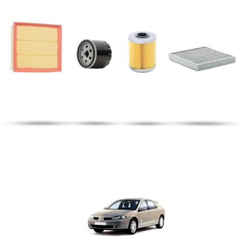 Kit tagliando 4 filtri compatibile con Renault Laguna II 1.9 dci 88kw dal 2000 (1/5)