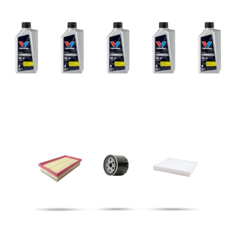 Kit tagliando 3 FILTRI e 5L OLIO compatibile con Jeep Renegade (BU) 1.3 PHEV 140kw dal 2020 (1/5)