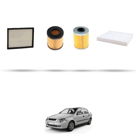 Kit tagliando 4 filtri compatibile con Opel Astra G 1.7 DTI 55kw dal 1999 (1/5)